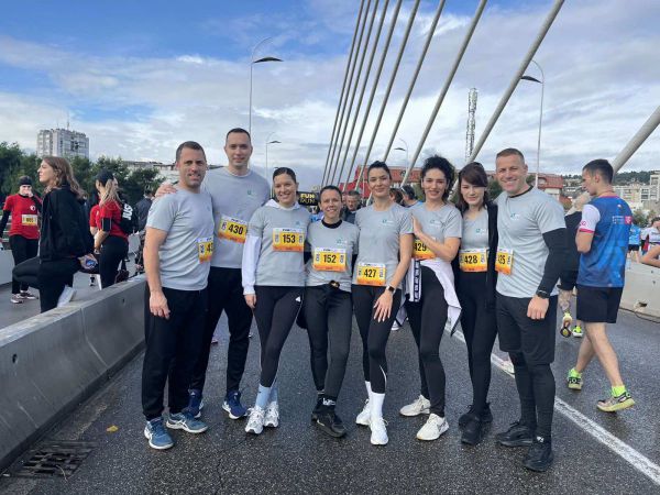 Ponosni na naše kolege - Podgorica Millennium Run 2025!